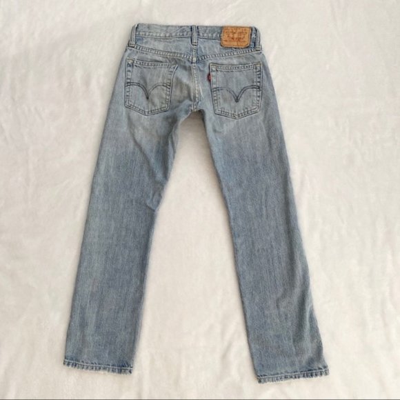 LEVIS 514 Slim Straight Jeans, "Boyfriend" jeans - Picture 2 of 5